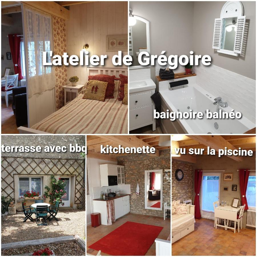 Le Grand Cedre Spa Et Sauna Interieur Piscine Marolles  Exteriér fotografie