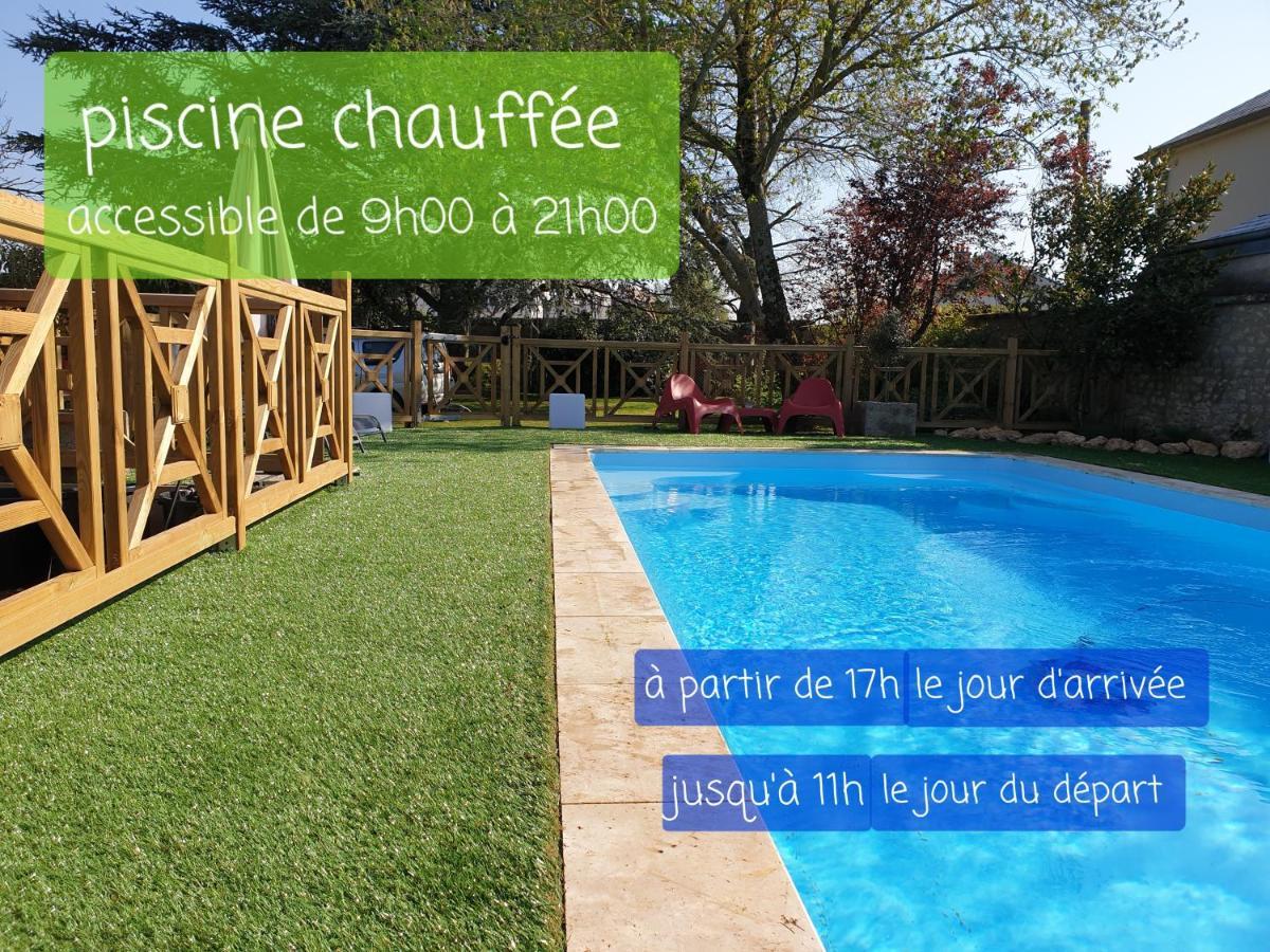 Le Grand Cedre Spa Et Sauna Interieur Piscine Marolles  Exteriér fotografie